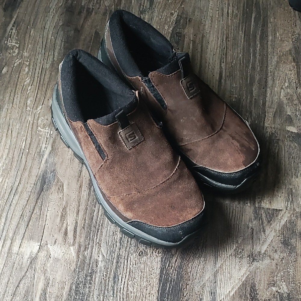 Men's Sketchers Brown Slip-On Shoes